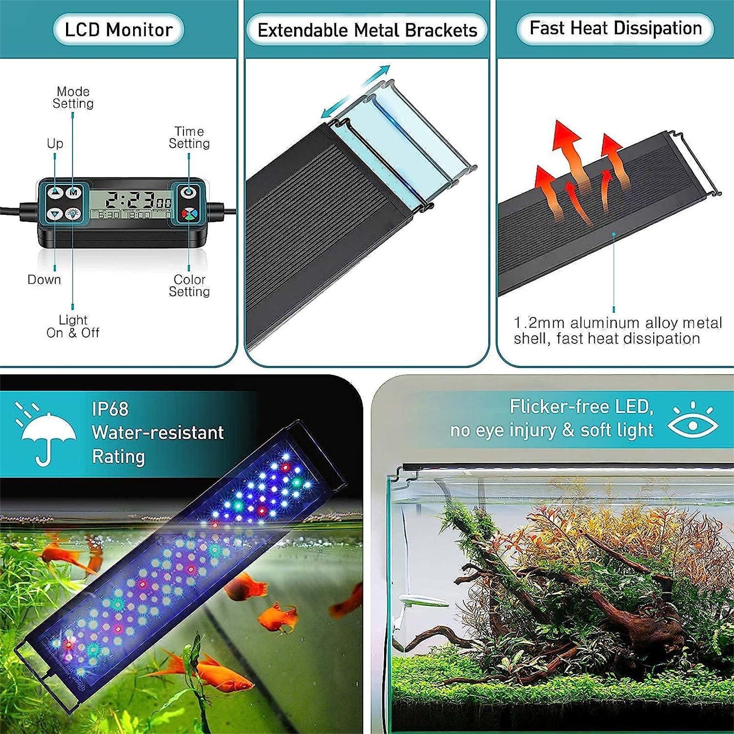 Fullgain FG-148 24/7 LED Aquarium Light