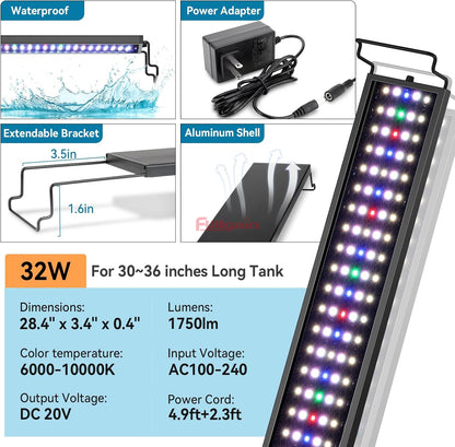 Fullgain FG-186 Planted LED Aquarium Light