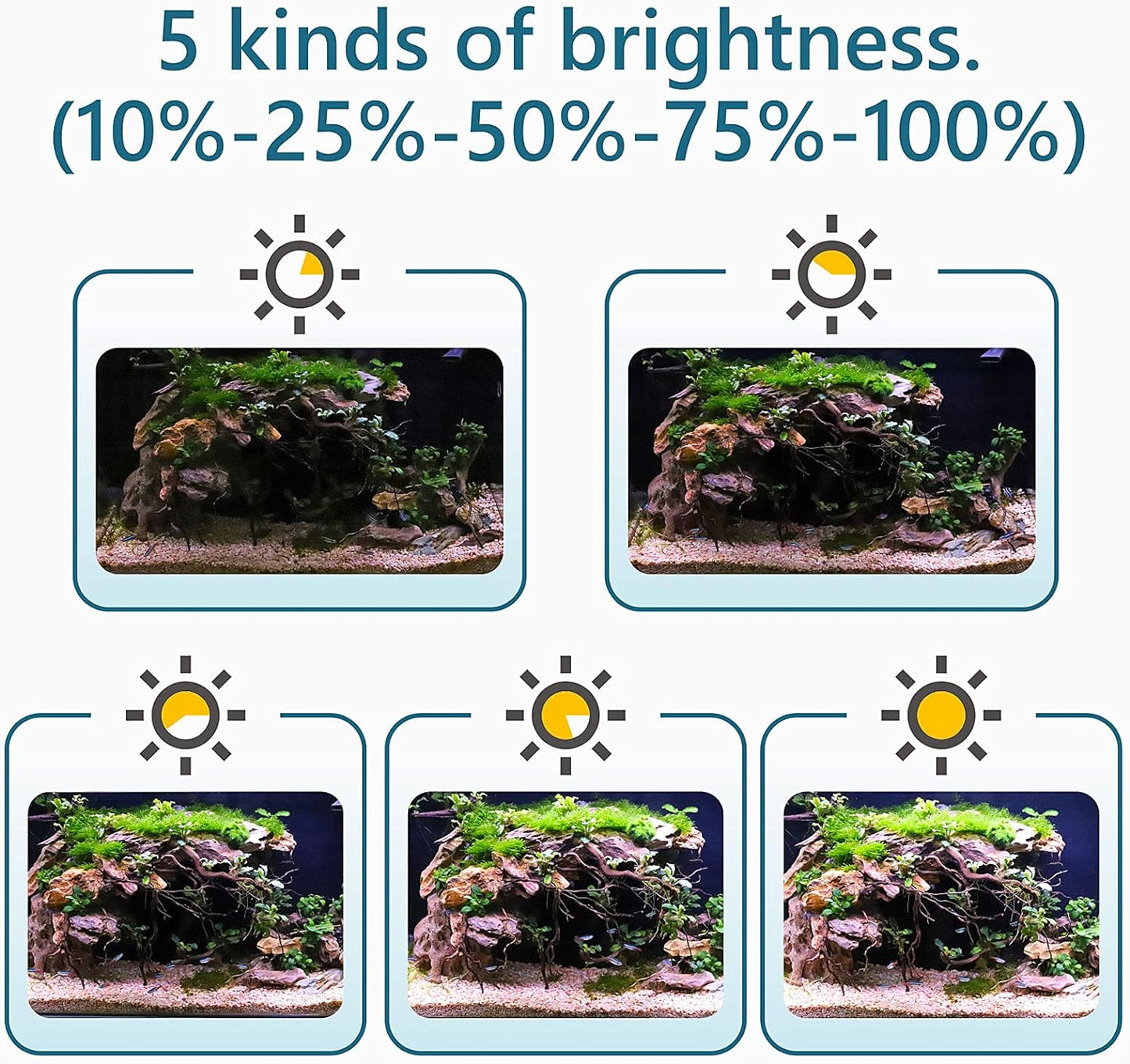 Fullgain FG-147 Clip On 24/7 LED Aquarium Light