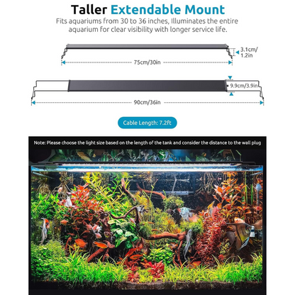 Fullgain FG-200 Planted LED Aquarium Light